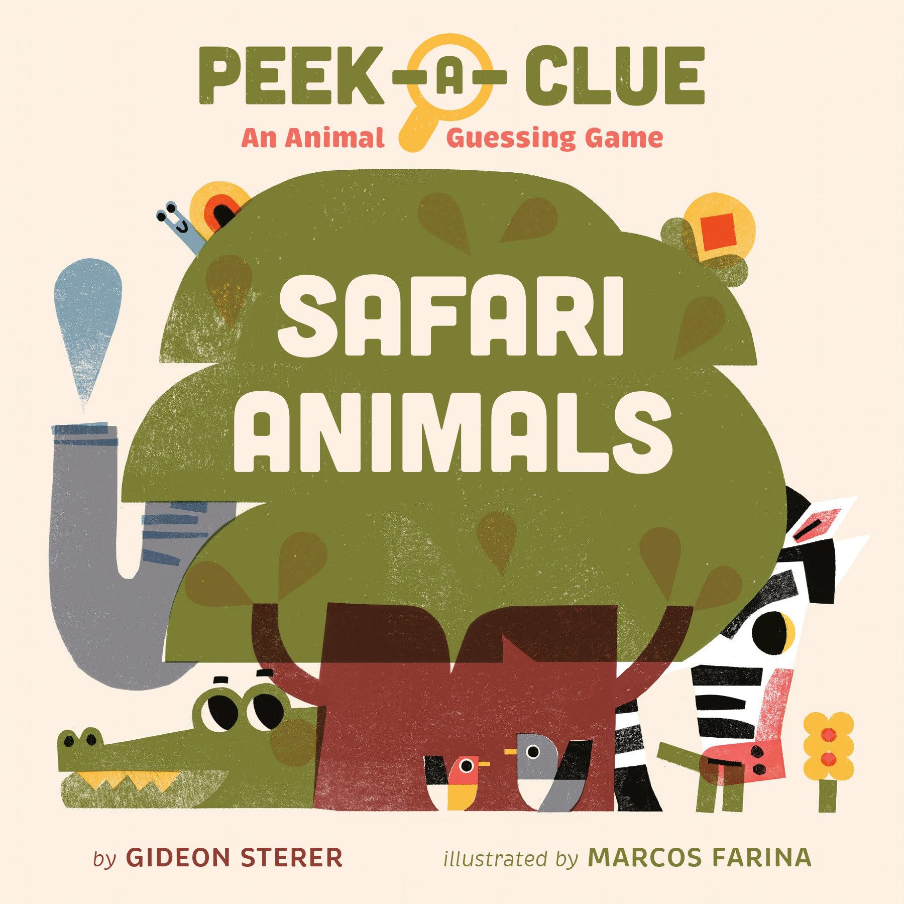 Cover of Peek-a-Clue: Safari Animals